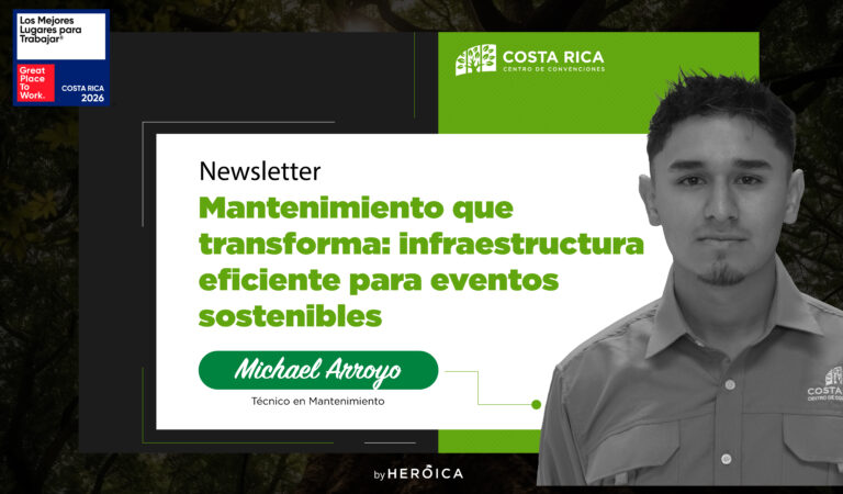 Costa Rica Centro de Convenciones | Mantenimiento que transforma: infraestructura eficiente para eventos sostenibles